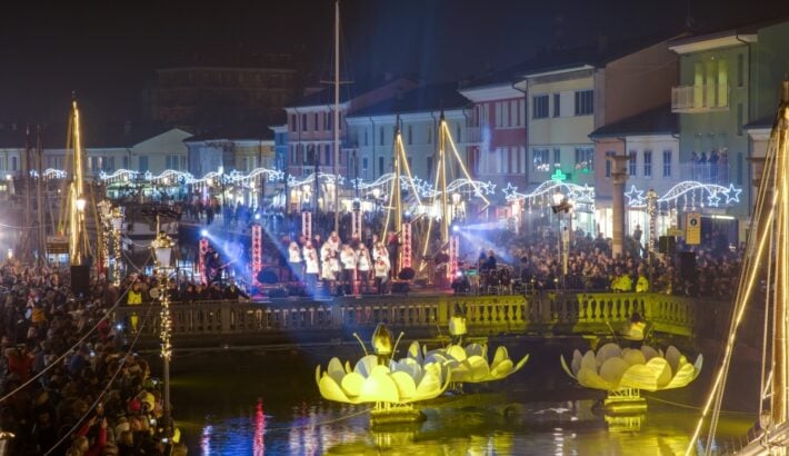 Die Magie von Weihnachten in Cesenatico