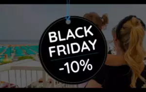 Black Friday Sconto del 10% su settimane speciali