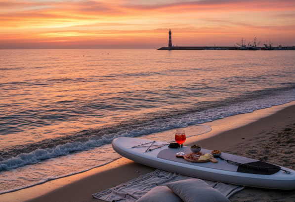 SUP e aperitivo al tramonto